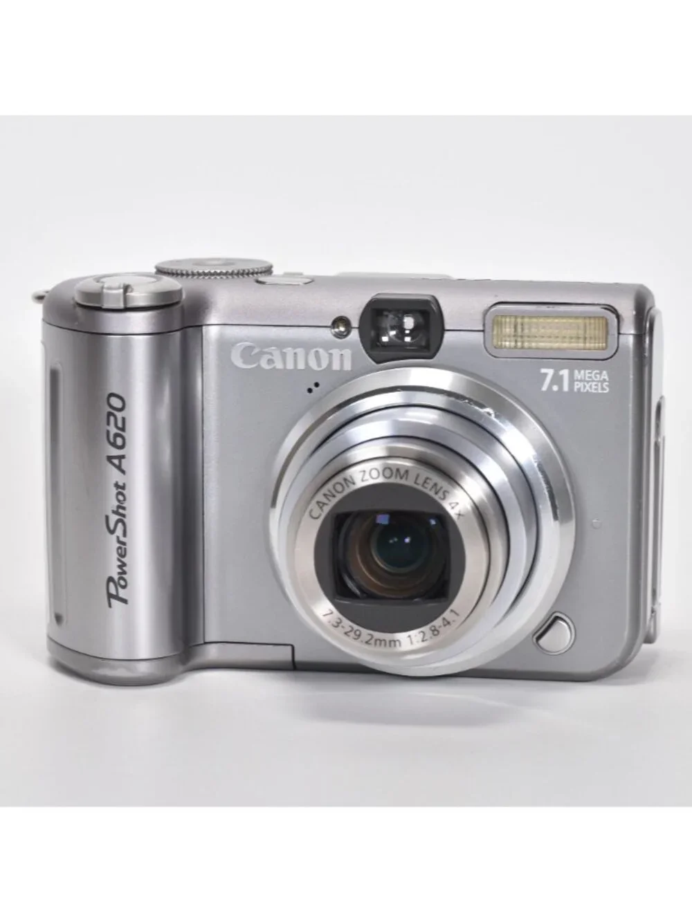 Canon Powershot A620 Digital Camera 7.1MP 4X Optical Zoom Video 2GB SD Card MINT
